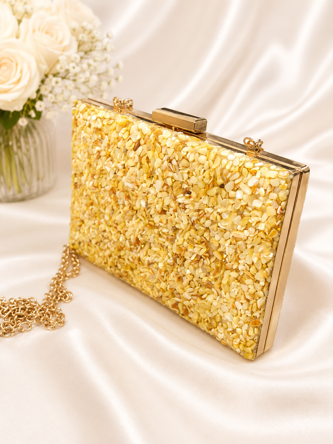 Bolsa Clutch Veyra para Festa e Casamento