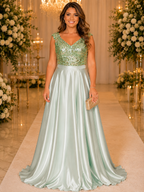 Conjunto Elegante com Lantejoulas